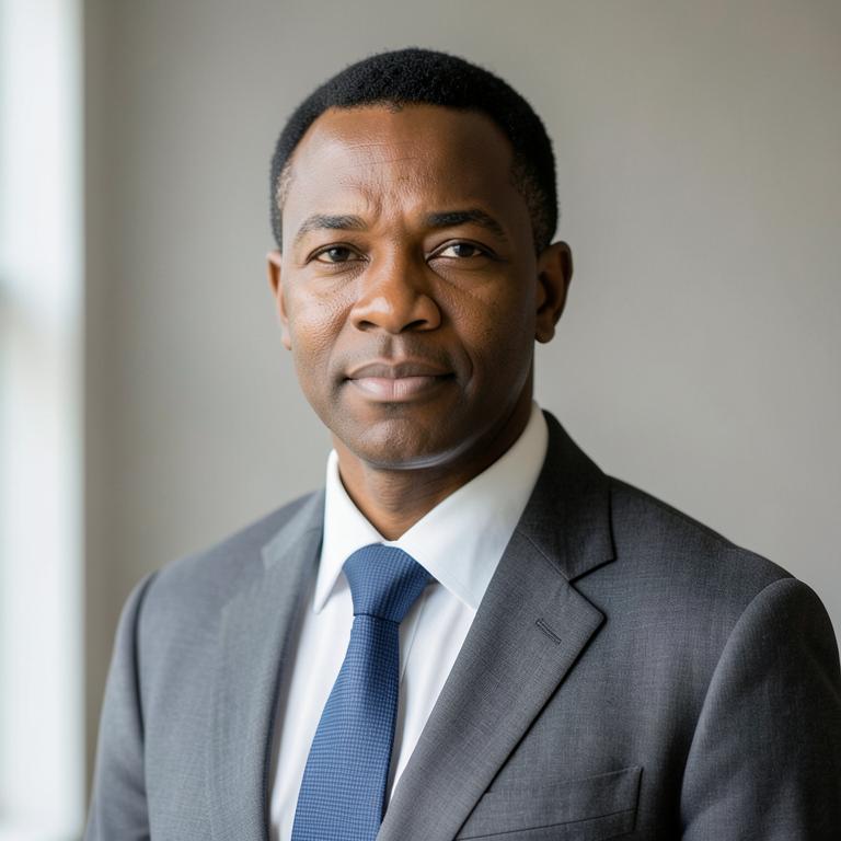 Representative model portrait